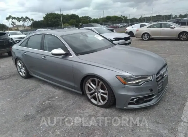 AUDI S6 2015 vin WAUF2AFC9FN007064 from auto auction Iaai