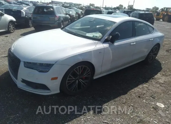 AUDI A7 2017 vin WAUW3AFC6HN054696 from auto auction Iaai