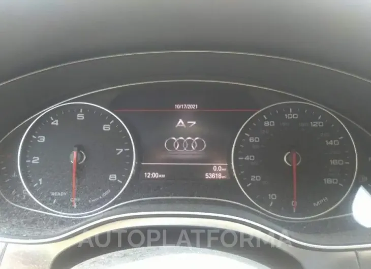 AUDI A7 2017 vin WAUW2AFC6HN040137 from auto auction Iaai