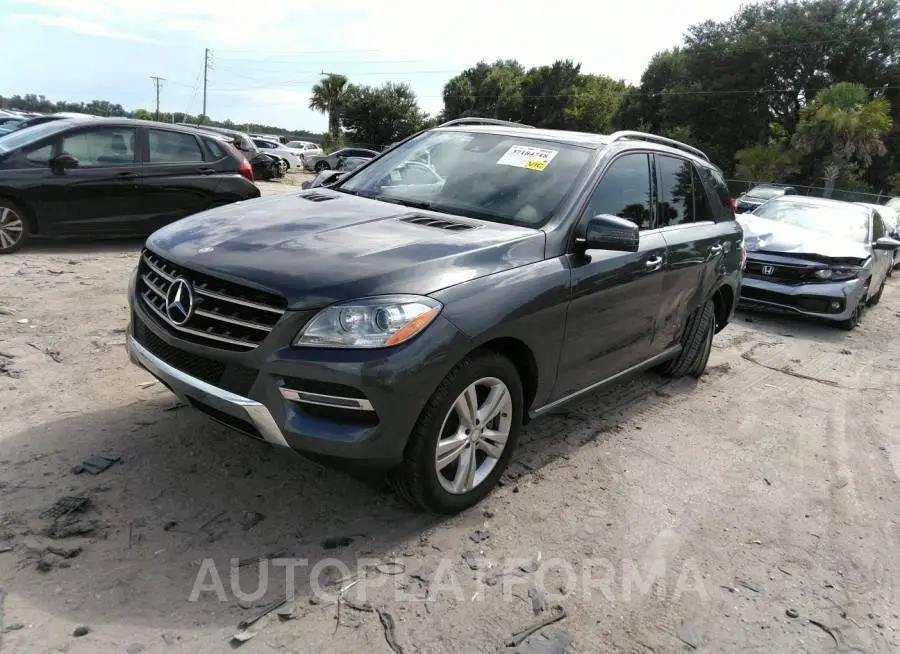 MERCEDES-BENZ M-CLASS 2015 vin 4JGDA5HB8FA524870 from auto auction Iaai