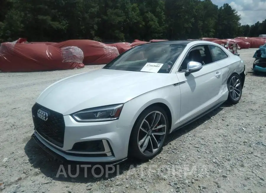 AUDI S5 COUPE 2018 vin WAUR4AF5XJA013030 from auto auction Iaai