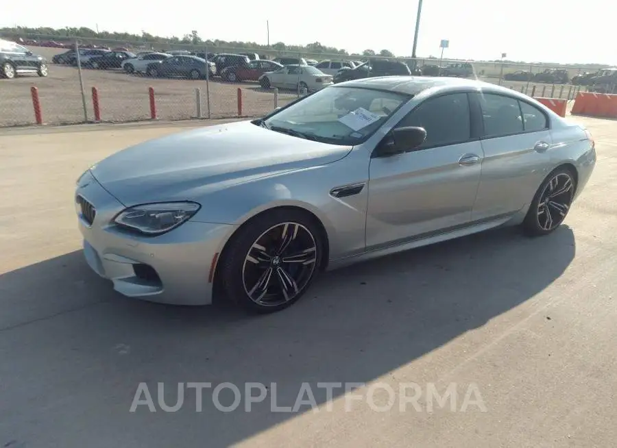 BMW M6 2018 vin WBS6E9C53JG808237 from auto auction Iaai