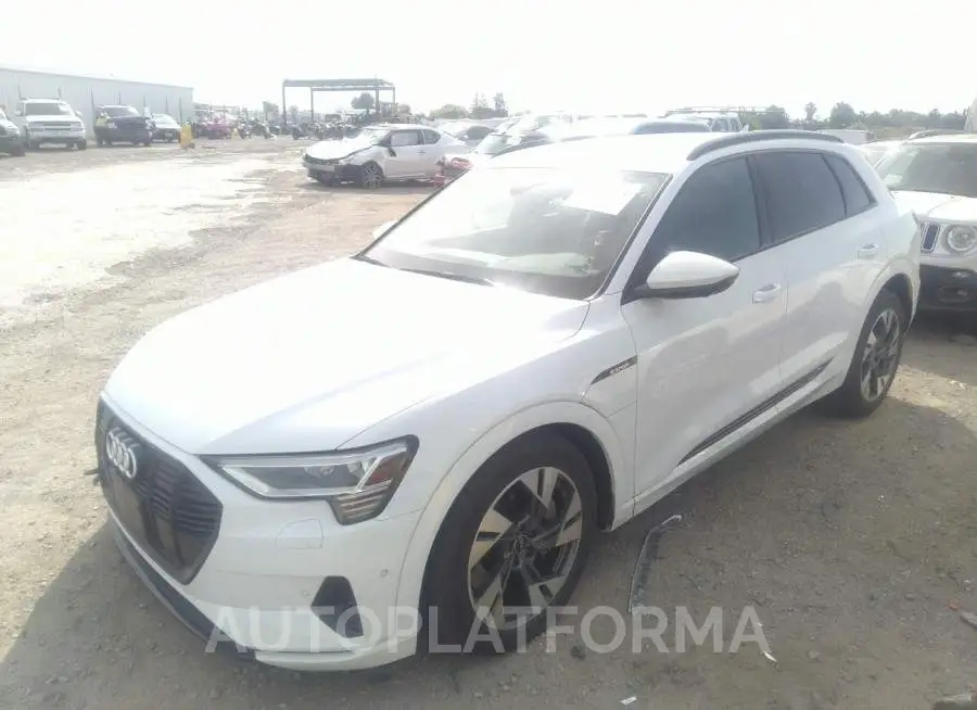 AUDI E-TRON 2022 vin WA1AAAGE3NB010410 from auto auction Iaai