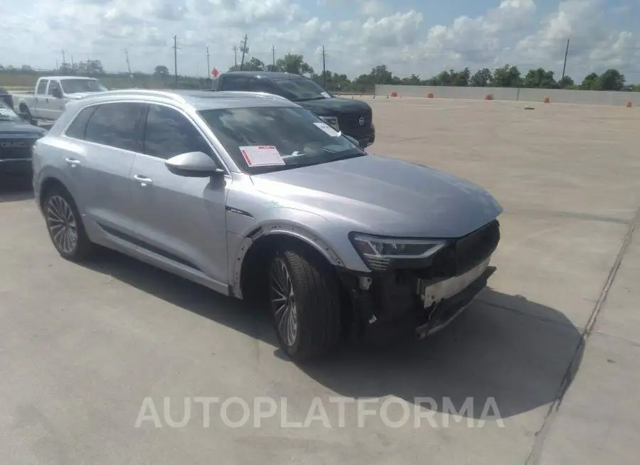 AUDI E-TRON 2019 vin WA1VAAGE9KB024406 from auto auction Iaai