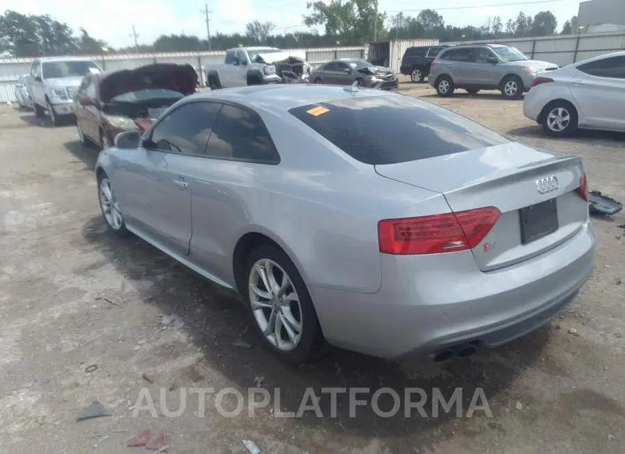 AUDI S5 2015 vin WAUCGAFR3FA027360 from auto auction Iaai