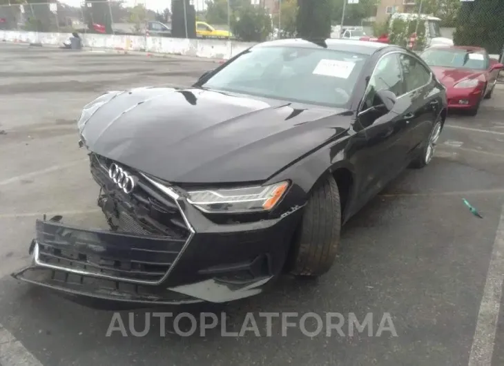 AUDI A7 2020 vin WAUR2AF24LN038741 from auto auction Iaai