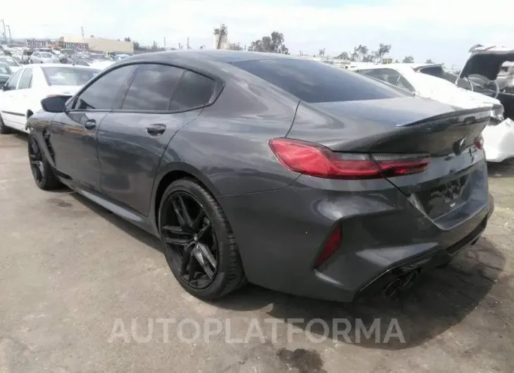 BMW M8 2022 vin WBSGV0C08NCJ85389 from auto auction Iaai