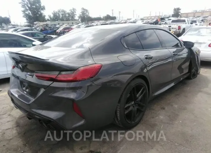 BMW M8 2022 vin WBSGV0C08NCJ85389 from auto auction Iaai