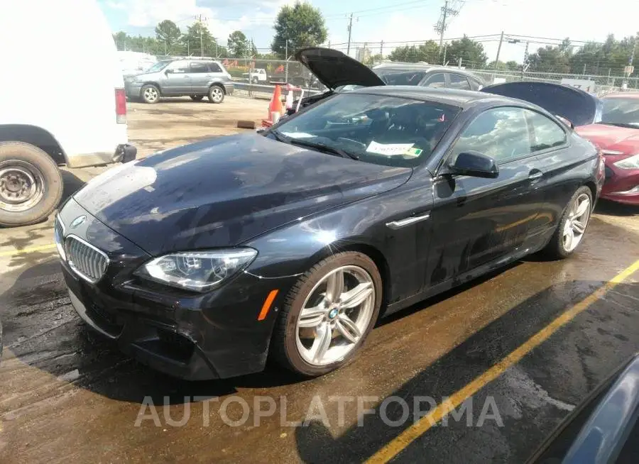 BMW 6 SERIES 2015 vin WBAYM9C56FD248433 from auto auction Iaai