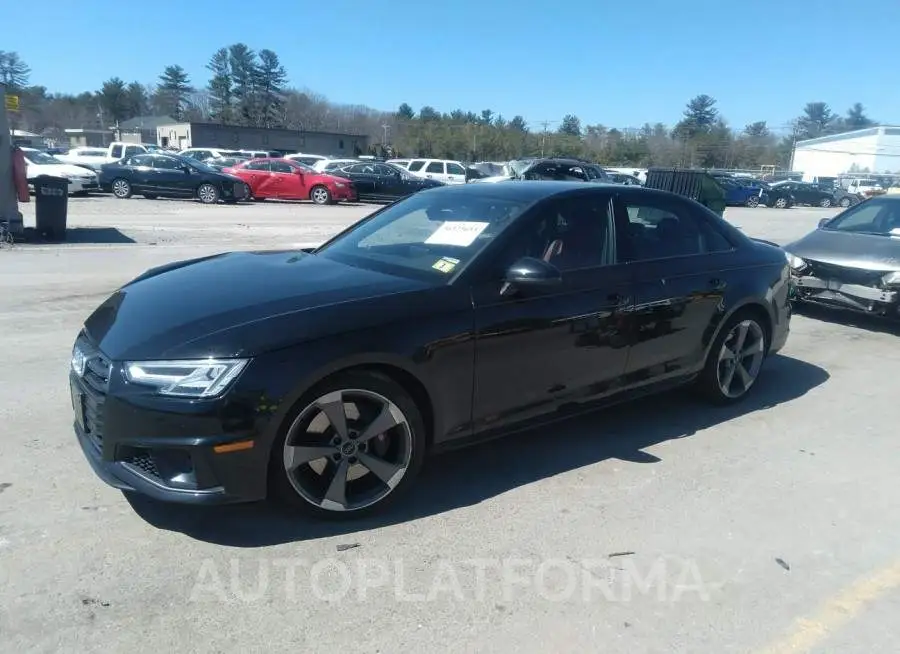 AUDI S4 2019 vin WAUB4AF40KA100493 from auto auction Iaai