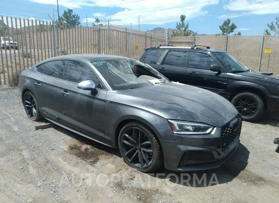 AUDI S5 SPORTBACK 2018 vin WAUB4CF55JA019122 from auto auction Iaai