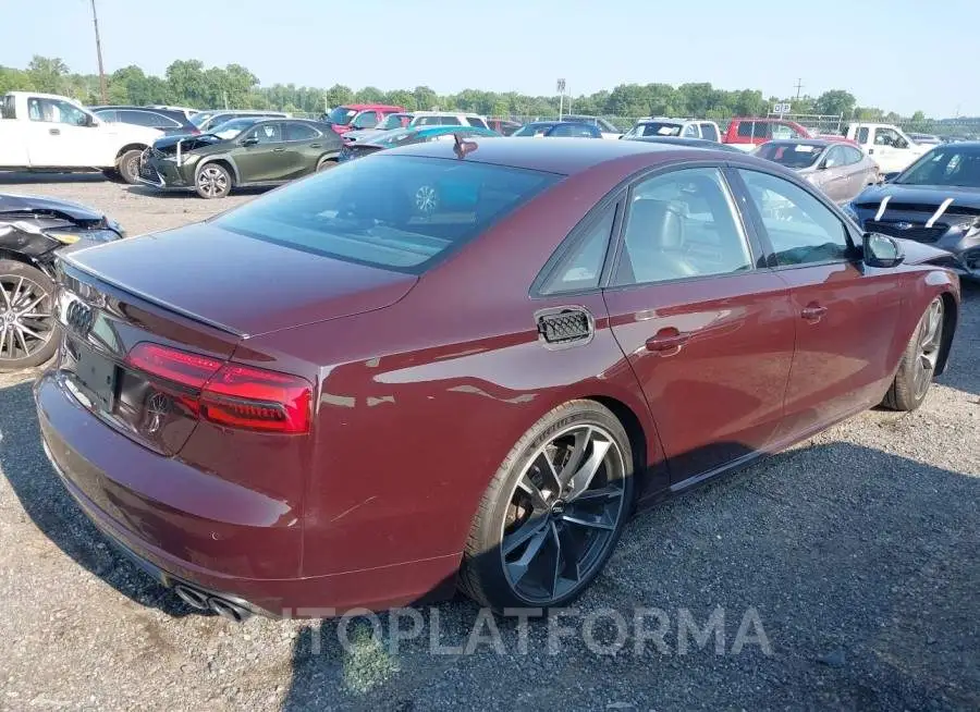 AUDI S8 PLUS 2017 vin WUAJ5AFDXHN900606 from auto auction Iaai