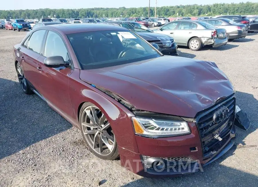 AUDI S8 PLUS 2017 vin WUAJ5AFDXHN900606 from auto auction Iaai