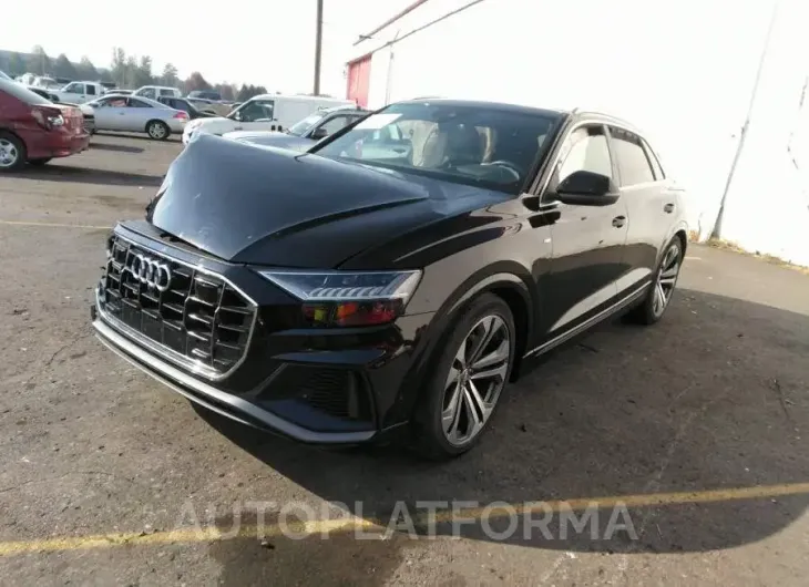 AUDI Q8 2020 vin WA1FVAF10LD016224 from auto auction Iaai