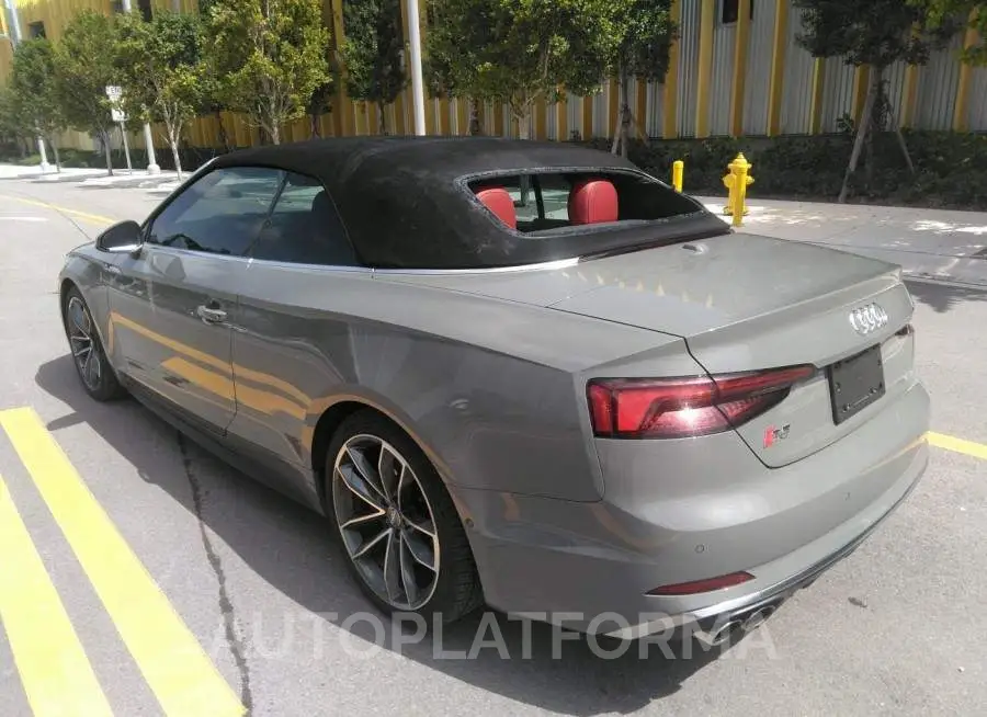 AUDI S5 CABRIOLET 2019 vin WAU24GF51KN010340 from auto auction Iaai