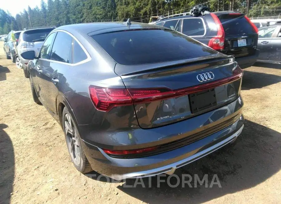 AUDI E-TRON 2021 vin WA13ABGE9MB002096 from auto auction Iaai