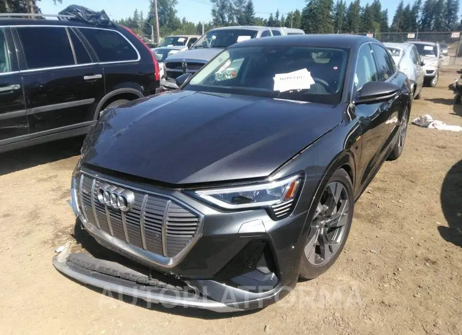 AUDI E-TRON 2021 vin WA13ABGE9MB002096 from auto auction Iaai