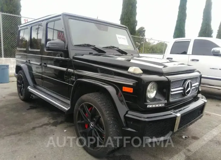 MERCEDES-BENZ G-CLASS 2016 vin WDCYC7FF8GX249057 from auto auction Iaai