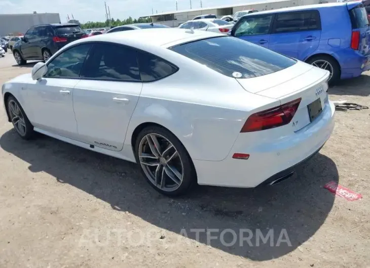 AUDI A7 2016 vin WAU2GAFC6GN105597 from auto auction Iaai