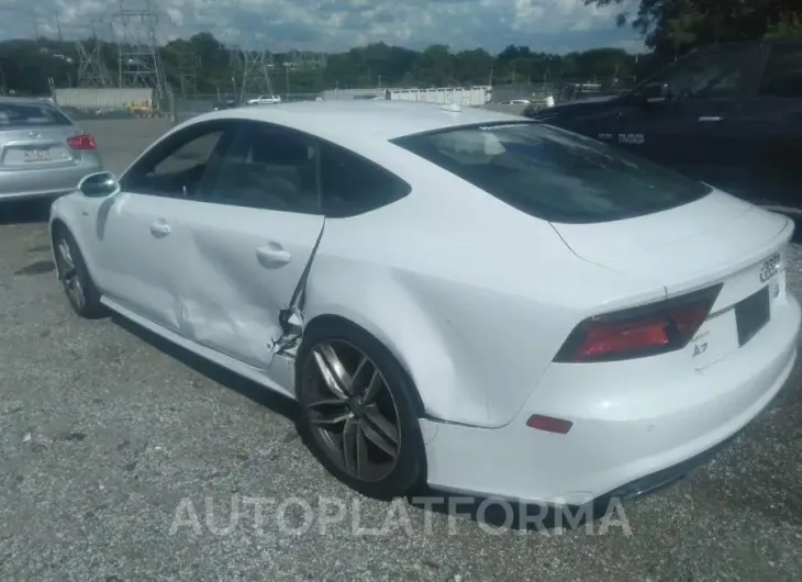 AUDI A7 2016 vin WAUWGAFC3GN090414 from auto auction Iaai