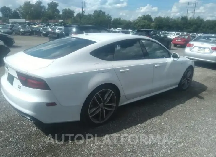 AUDI A7 2016 vin WAUWGAFC3GN090414 from auto auction Iaai