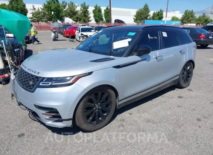 LAND ROVER RANGE ROVER VELAR 2018 vin SALYL2RVXJA752913 from auto auction Iaai