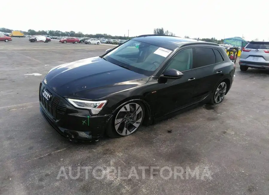 AUDI E-TRON 2022 vin WA1AAAGE1NB013581 from auto auction Iaai