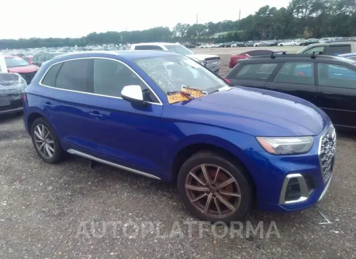 AUDI SQ5 2022 vin WA1C4AFY3N2026621 from auto auction Iaai