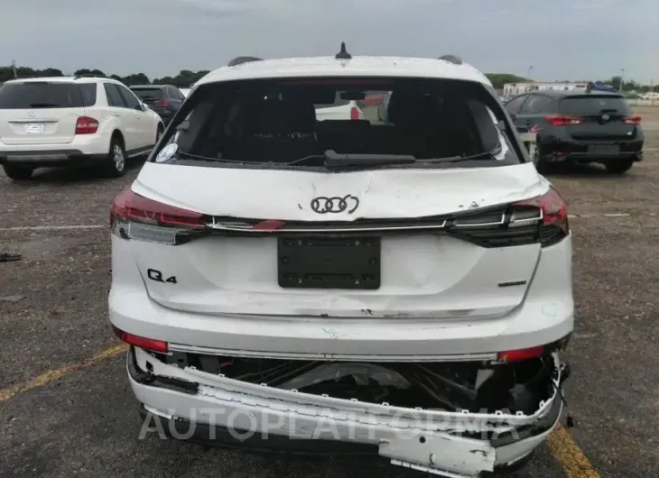 AUDI Q4 E-TRON 2023 vin WA1L2BFZ0PP029504 from auto auction Iaai