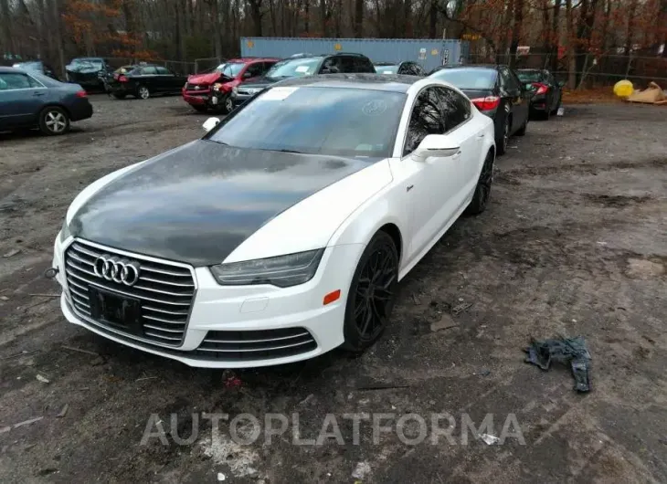 AUDI A7 2016 vin WAUWGAFC3GN138624 from auto auction Iaai