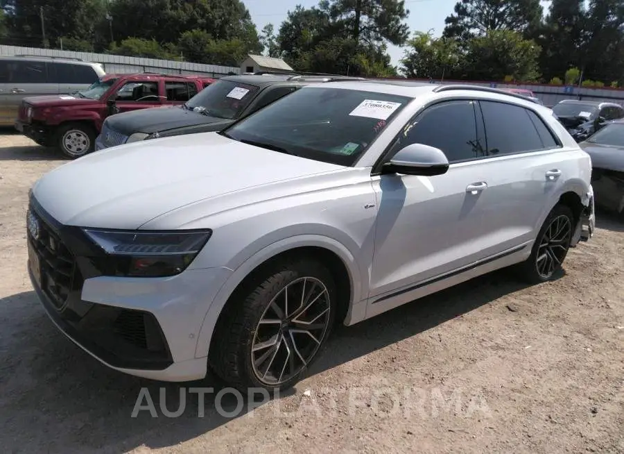 AUDI Q8 2019 vin WA1FVAF10KD038237 from auto auction Iaai