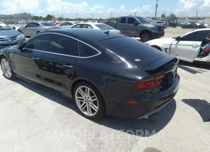 AUDI A7 2016 vin WAUWGAFC8GN068361 from auto auction Iaai