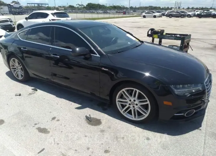 AUDI A7 2016 vin WAUWGAFC8GN068361 from auto auction Iaai