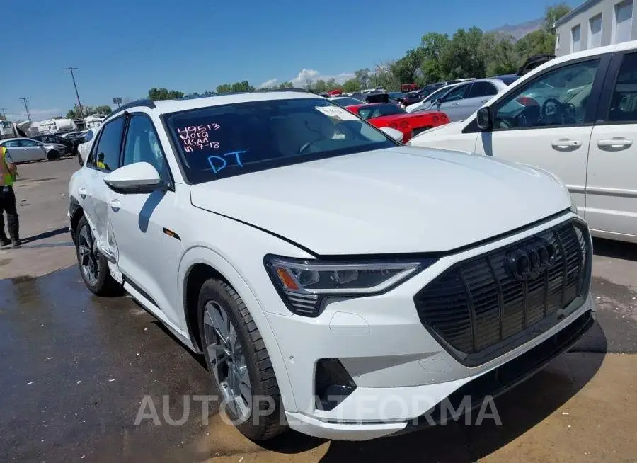 AUDI E-TRON 2022 vin WA1AAAGEXNB043257 from auto auction Iaai