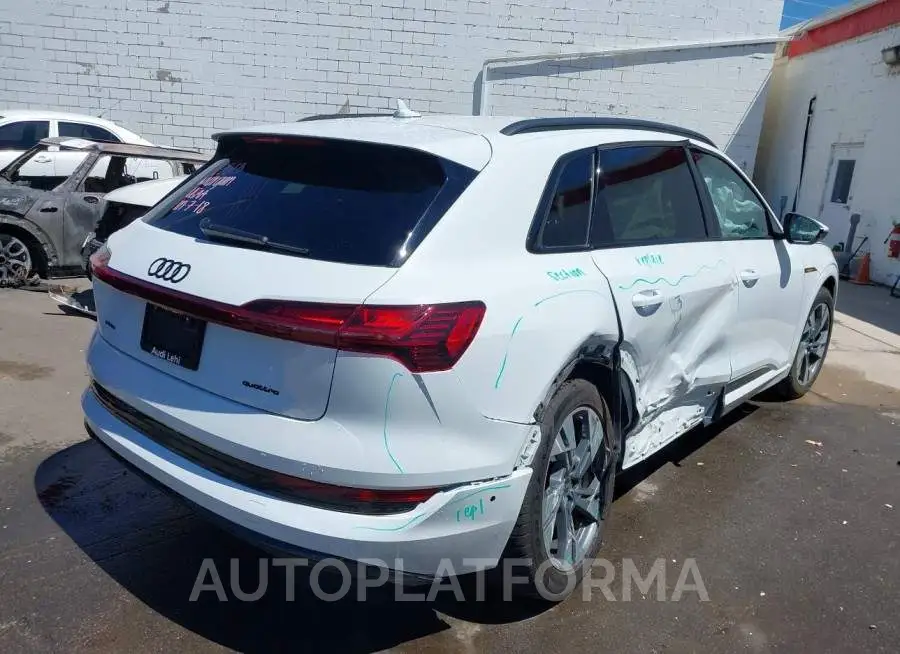 AUDI E-TRON 2022 vin WA1AAAGEXNB043257 from auto auction Iaai