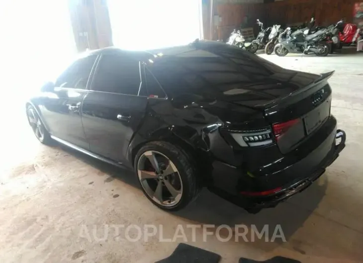 AUDI S4 2018 vin WAUB4AF44JA224975 from auto auction Iaai