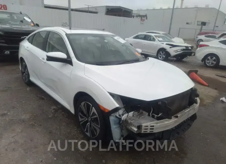 HONDA CIVIC SEDAN 2018 vin JHMFC1F30JX031085 from auto auction Iaai