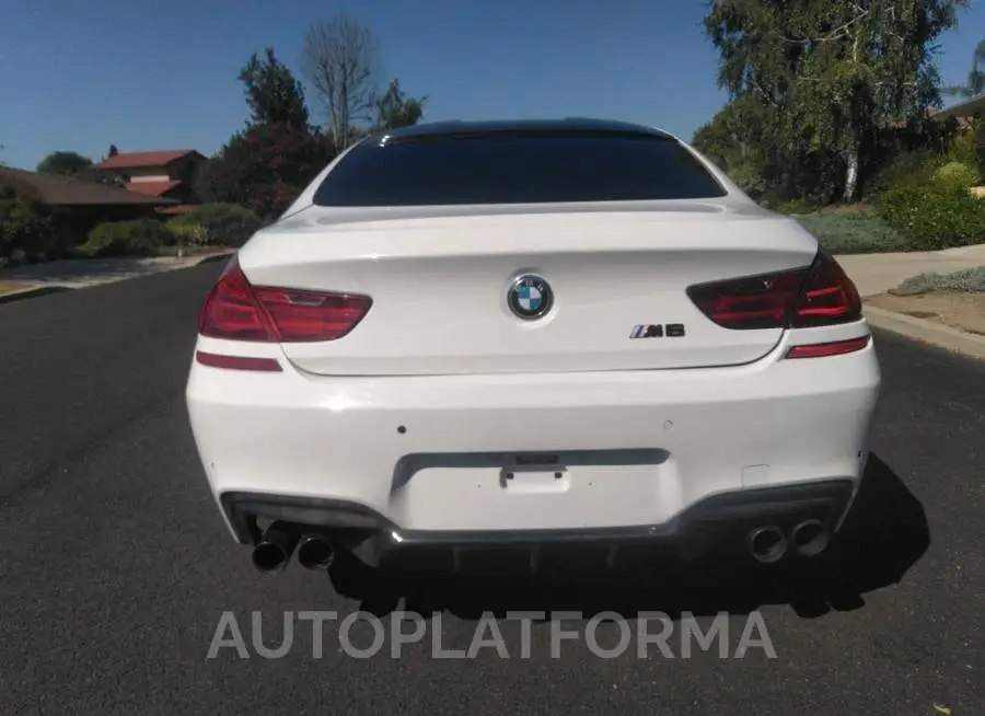 BMW M6 2015 vin WBS6C9C50FD467555 from auto auction Iaai