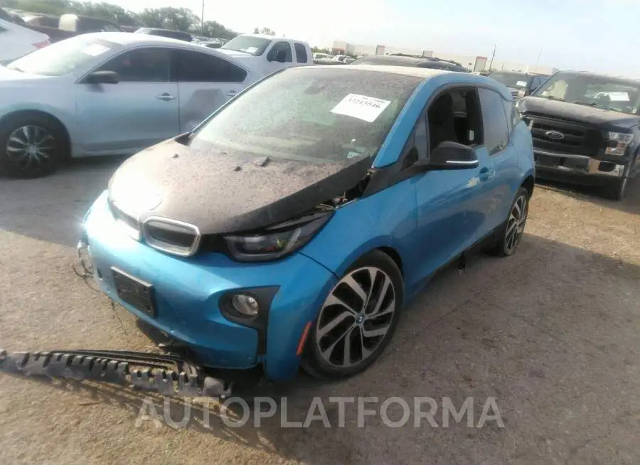 BMW I3 2017 vin WBY1Z8C35HV890328 from auto auction Iaai