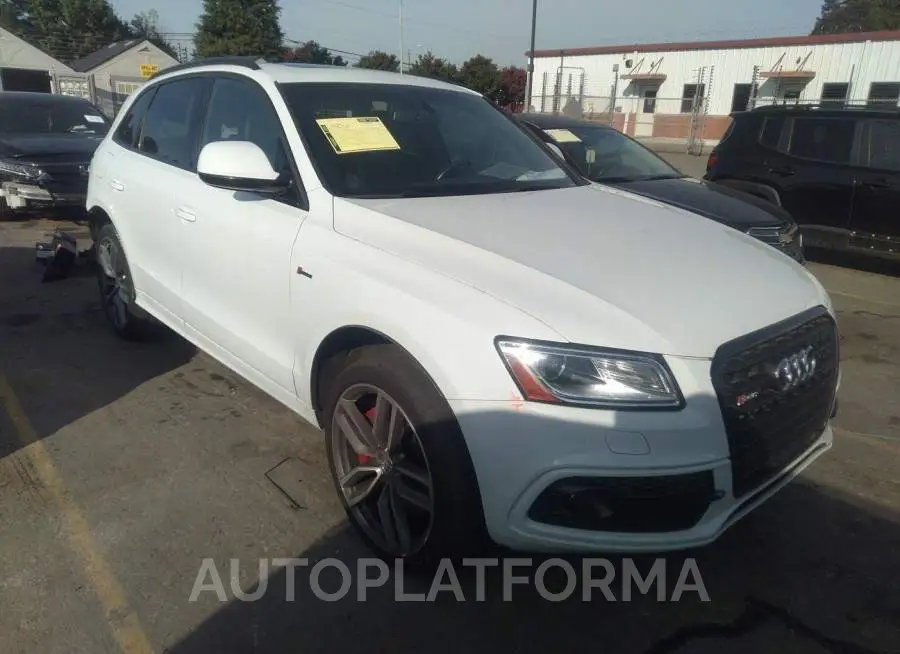 AUDI SQ5 2016 vin WA1CCAFP2GA127250 from auto auction Iaai