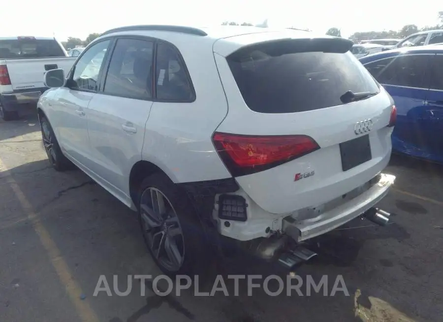 AUDI SQ5 2016 vin WA1CCAFP2GA127250 from auto auction Iaai