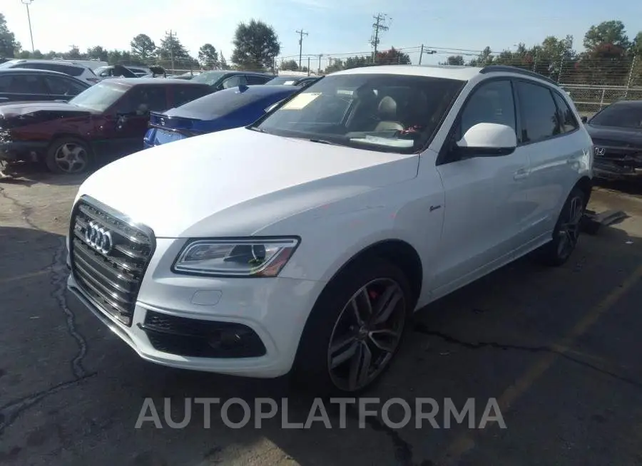 AUDI SQ5 2016 vin WA1CCAFP2GA127250 from auto auction Iaai