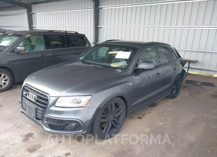 AUDI SQ5 2016 vin WA1CCAFP9GA030627 from auto auction Iaai