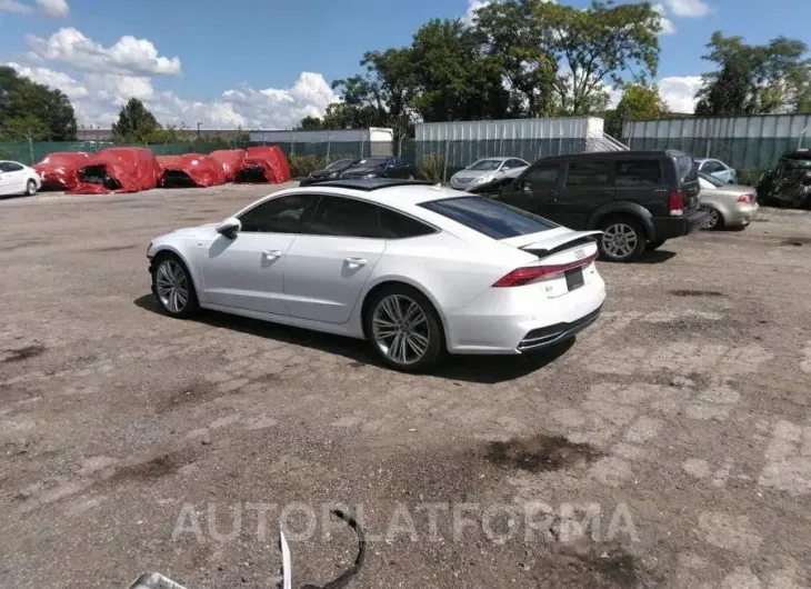 AUDI A7 2020 vin WAUU2AF27LN020616 from auto auction Iaai