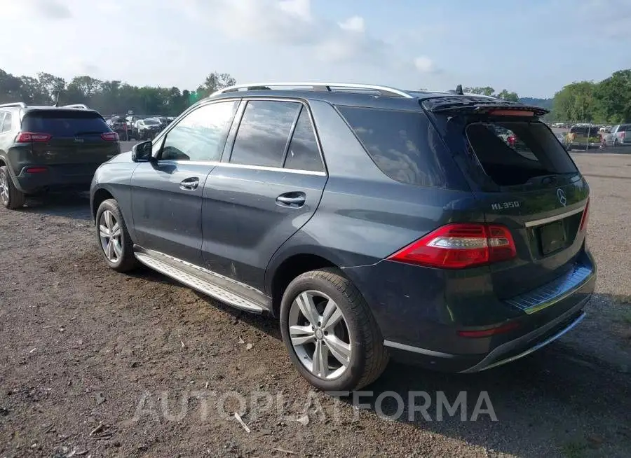 MERCEDES-BENZ M-CLASS 2015 vin 4JGDA5HB2FA606836 from auto auction Iaai