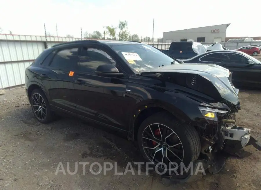 AUDI Q8 2020 vin WA1EVAF14LD016139 from auto auction Iaai