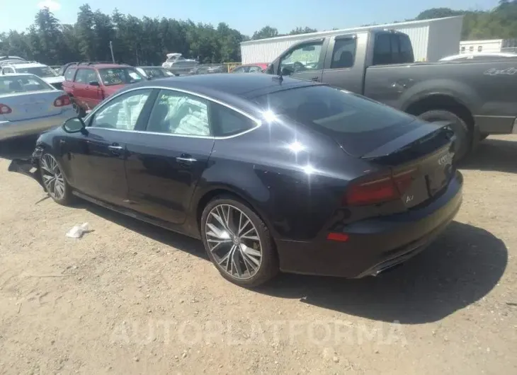 AUDI A7 2017 vin WAU22AFC2HN080343 from auto auction Iaai