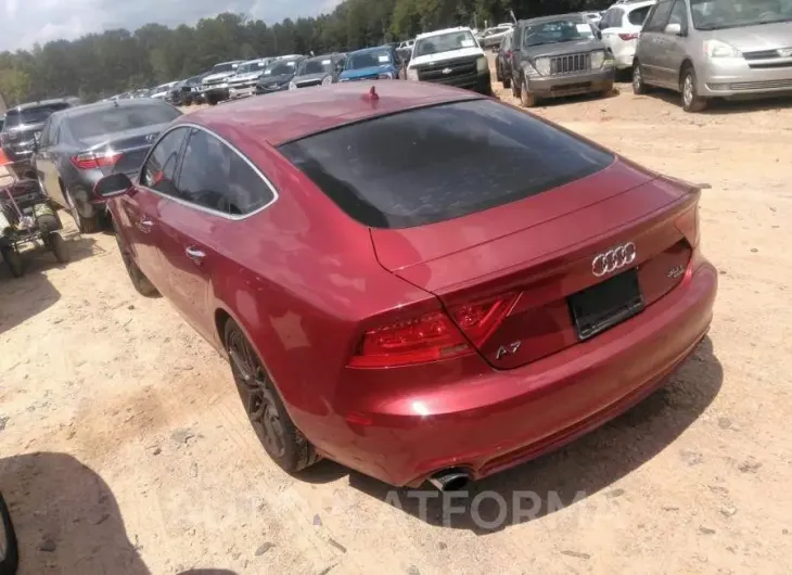 AUDI A7 2015 vin WAUWGAFC5FN003921 from auto auction Iaai