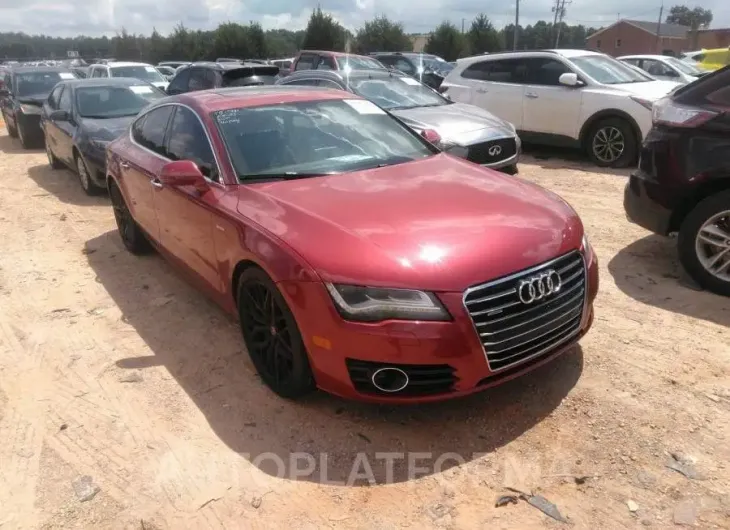 AUDI A7 2015 vin WAUWGAFC5FN003921 from auto auction Iaai