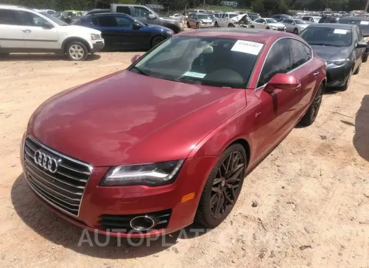 AUDI A7 2015 vin WAUWGAFC5FN003921 from auto auction Iaai